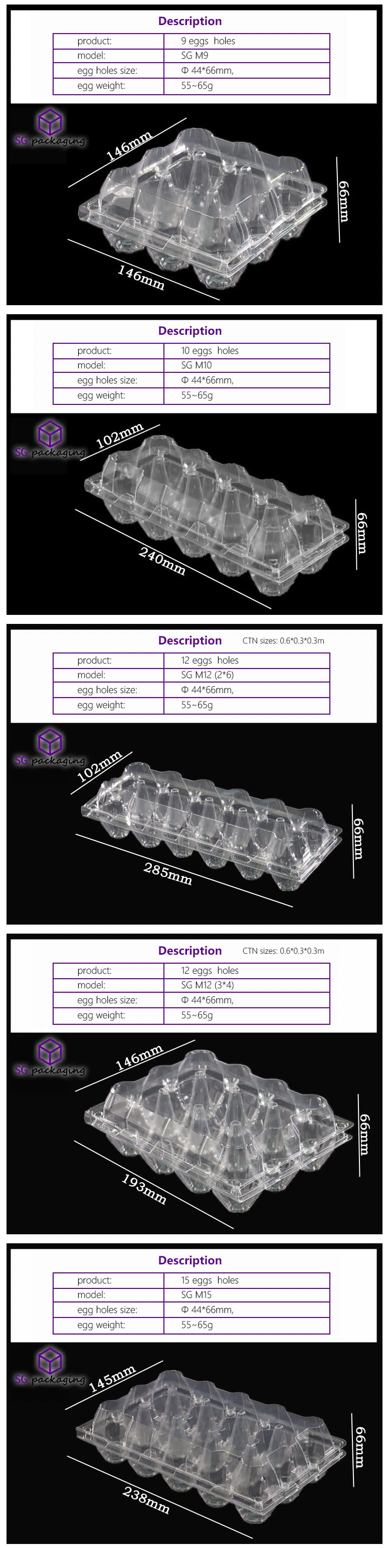 Strawberry Pet Disposable Clamshell Packaging Transparent Fruit Plastic Box