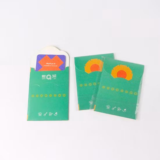 Papel de semillas plantable ecológico de forma especial personalizado, etiquetas de semillas para accesorios de boda, tarjetas de semillas comerciales, tarjetas de agradecimiento