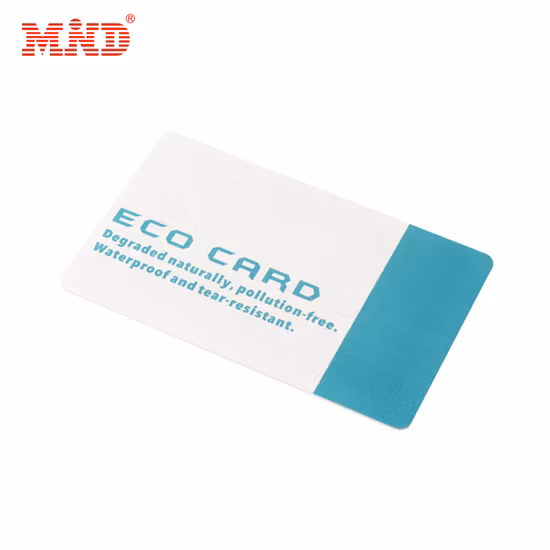 Ntag 213 Bio Paper Material ecológico Tarjeta de papel NFC